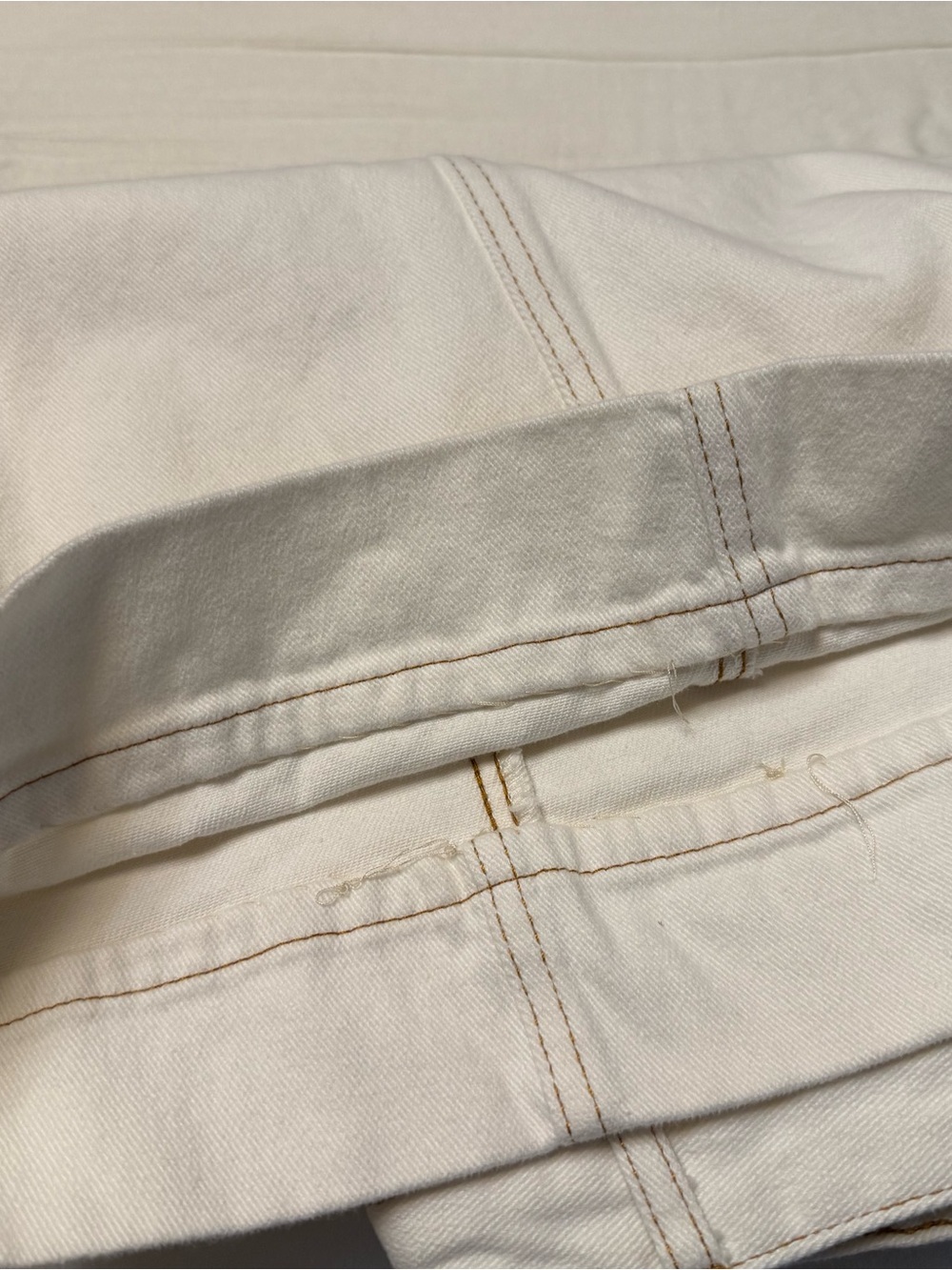NWOT FARM Rio Cream High-Rise Wide-Leg Pants - Picture 4 of 4